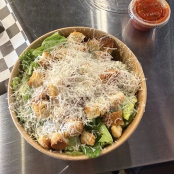Wowee Zowee - Caesar salad with freshly grated Parmesan - Pizza Near Me - Tustin, California Wowee Zowee - Caesar salad with freshly grated Parmesan - Pizza Near Me - Tustin, California