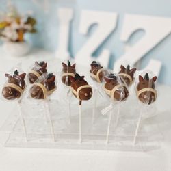 Izzy's Cake Pops - Horse cake pops