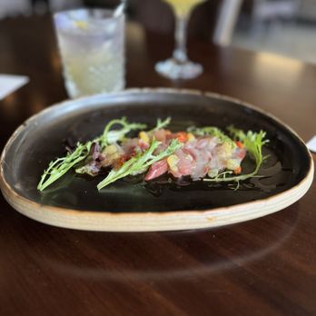 Griffin's - Hamachi Crudo - New American Near Me - Brea, California Griffin's - Hamachi Crudo - New American Near Me - Brea, California