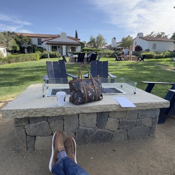The Oak - Wallace Neff Heritage Bar Fire pit - American Near Me - Ojai, California The Oak - Wallace Neff Heritage Bar Fire pit - American Near Me - Ojai, California