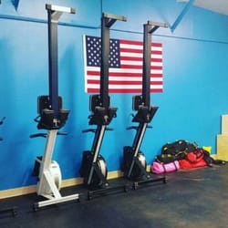 Thea Ward Fitness - Some of our equipment includes  Concept2 Rowers, Plyo Boxes and Ultimate Sandbag Training Sandbags.