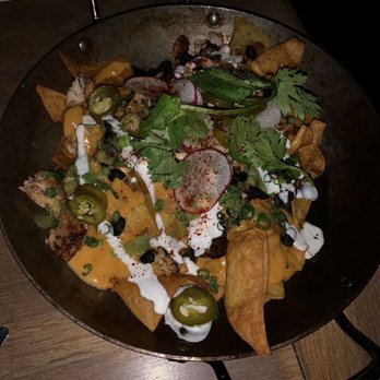 Little Donkey - Mahi Mahi nachos - Tapas/Small Plates Near Me - Cambridge, Massachusetts