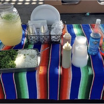 Tacos Suave - Table display - Caterers Near Me Tacos Suave - Table display - Caterers Near Me