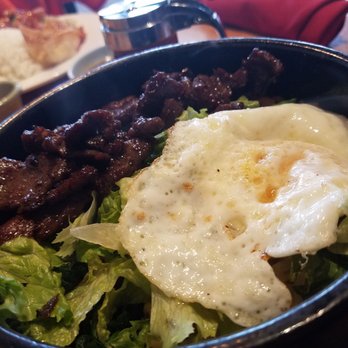 Kogi Korean Grill - Stone Bim Bom with Beef - Korean Near Me - San Antonio, Texas Kogi Korean Grill - Stone Bim Bom with Beef - Korean Near Me - San Antonio, Texas