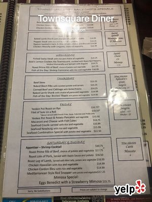 Menu photo 5 Townsquare Diner Wharton, NJ