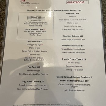 Greatroom - Breakfast menu - New American Near Me - Cleveland, Ohio