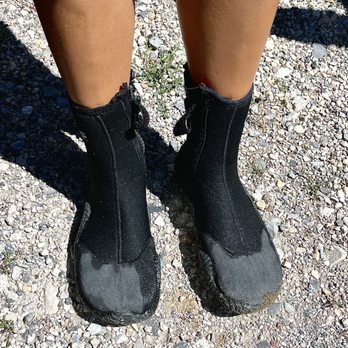 High Country Adventure - Booties you can rent for $5. Keeps your feet warm from the chilly water. - Rafting/Kayaking Near Me - Provo, Utah