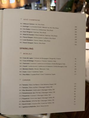 Menu photo 3 Botanist Bar Vancouver, BC Menu photo 3 Botanist Bar Vancouver, BC