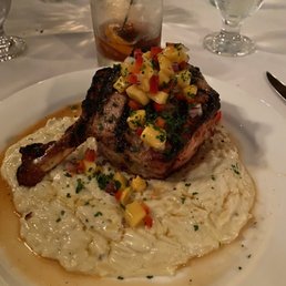 Bourbon Maple BBQ Pork Chop
