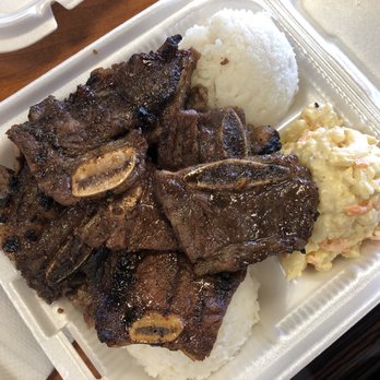 Matiki Island BBQ - #7 kalbi & beef - Hawaiian Near Me - Anaheim, California