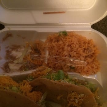 Roberto's Taco Shop - The taco meal and you can see the piece of wood laying on the lid of the box!!! - Mexican Near Me - Henderson, Nevada