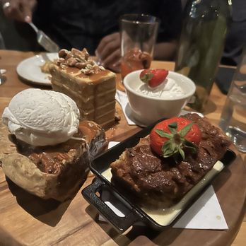 Haywire - My favs were the pecan pie and the carrot ish cake. Yum - New American Near Me - Plano, Texas