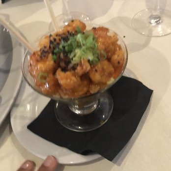 City Cellar - Rock Shrimp Tempura over coconut rice (little kick ) - Wine Bars Near Me - Westbury, New York City Cellar - Rock Shrimp Tempura over coconut rice (little kick ) - Wine Bars Near Me - Westbury, New York