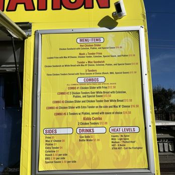 Hot Tender Station - Menu - Food Trucks Near Me - Lathrop, California Hot Tender Station - Menu - Food Trucks Near Me - Lathrop, California