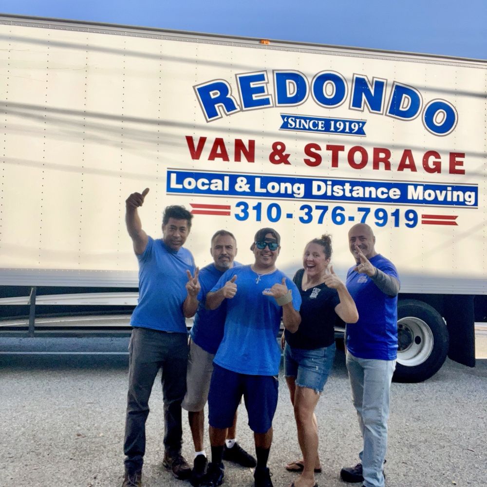 Redondo Van & Storage - My movers Luciano, Pedro ,Ubaldo and Christ!! Amazing team of guys - Movers Near Me - Redondo Beach, California Redondo Van & Storage - My movers Luciano, Pedro ,Ubaldo and Christ!! Amazing team of guys - Movers Near Me - Redondo Beach, California