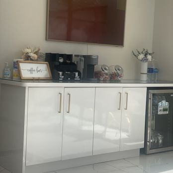 Luv Nails And Spa - This is the complimentary coffee/drink/snack station. A thoughtful touch. Clean and well stocked - Nail Salons Near Me - Bellflower, California Luv Nails And Spa - This is the complimentary coffee/drink/snack station. A thoughtful touch. Clean and well stocked - Nail Salons Near Me - Bellflower, California