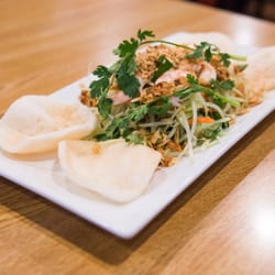 Viet Noms - Green Papaya Salad with Prawns