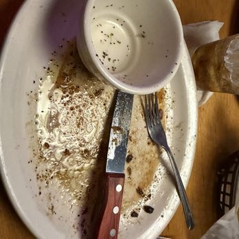 Texas Roadhouse - I missed the sizzling New York Strip* with Sauteed Onions & Sauteed Mushrooms - Diners Near Me - Murfreesboro, Tennessee Texas Roadhouse - I missed the sizzling New York Strip* with Sauteed Onions & Sauteed Mushrooms - Diners Near Me - Murfreesboro, Tennessee