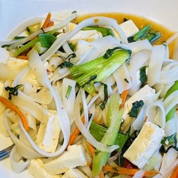 Zheng Asian Bistro - Vegan Chow fun with tofu