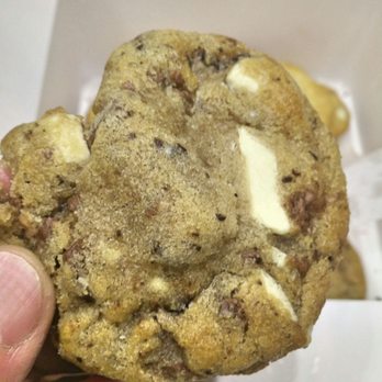 Felix & Norton - My all time favourite flavour.  Menage a Trois...milk, dark and white chocolate chunks....Love it!! - Bakeries Near Me - Markham, Ontario