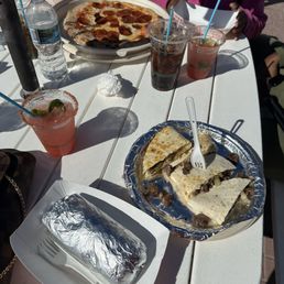Steak Burrito and Quesadilla Steak Burrito and Quesadilla