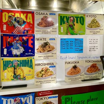 Pasta Stories - Menu - Japanese Near Me - Torrance, California