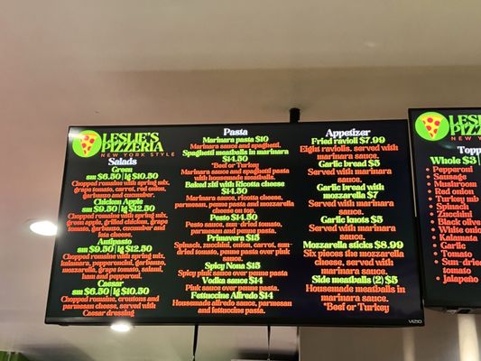 Menu photo 3 Leslie’s Pizzeria Downey, CA Menu photo 3 Leslie’s Pizzeria Downey, CA