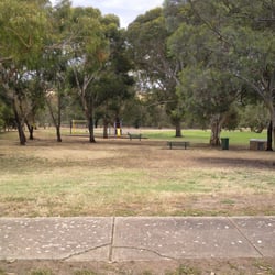 Young Street Playground - View from Pembroke Drive (quieter street parking)