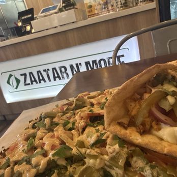 Zaatar N More - Open falafel 100/10 Garlic chicken 1000/10 - Pizza Near Me - Northridge, California Zaatar N More - Open falafel 100/10 Garlic chicken 1000/10 - Pizza Near Me - Northridge, California