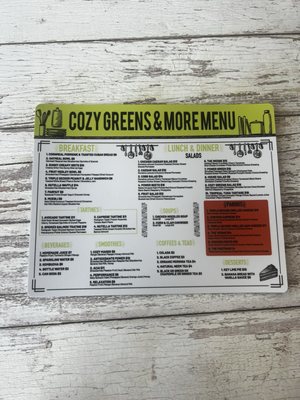 Menu photo 3 Cozy Greens & More Homestead, FL Menu photo 3 Cozy Greens & More Homestead, FL