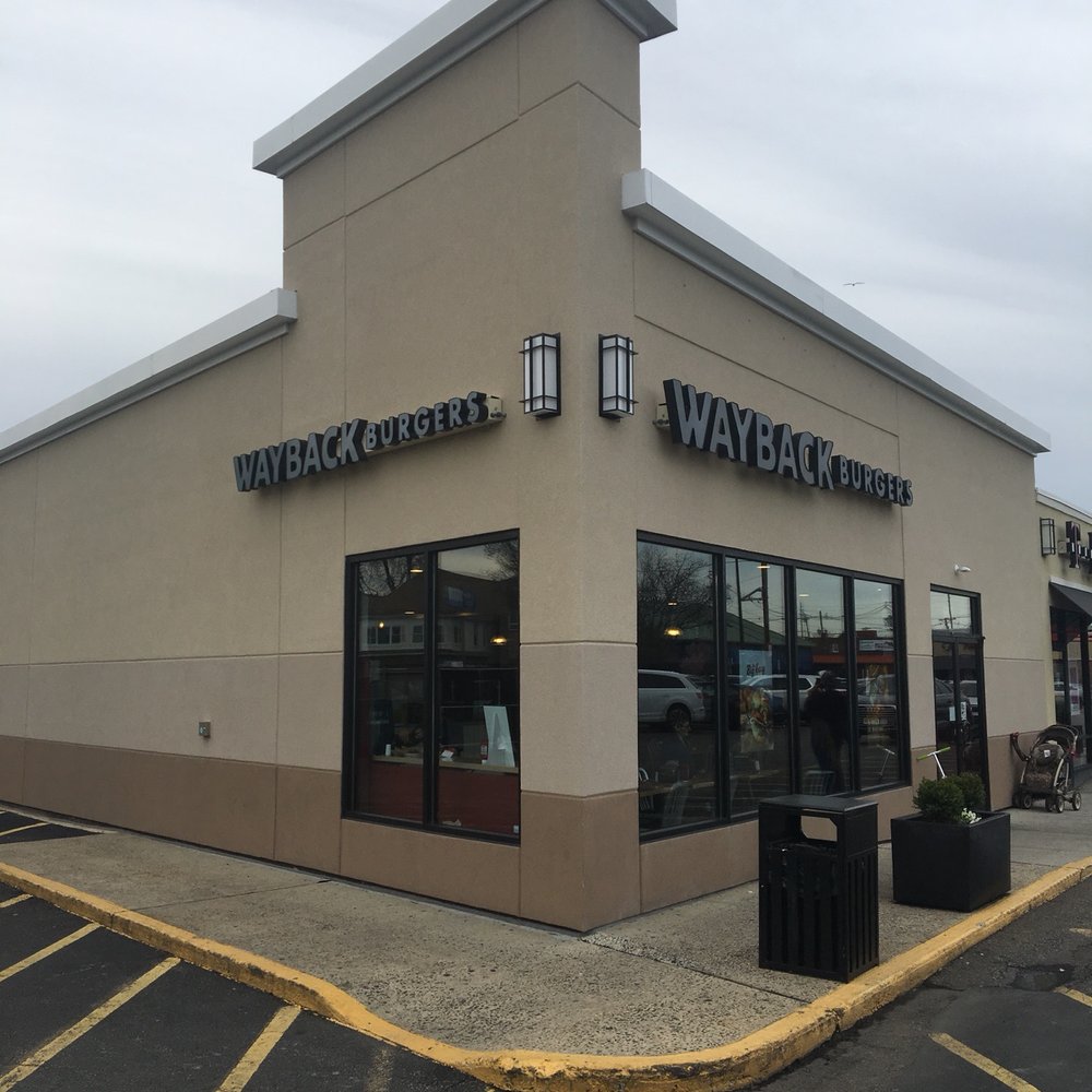 Wayback Burgers - Exterior/Outside- Storefront - Burgers Near Me - Secaucus, New Jersey Wayback Burgers - Exterior/Outside- Storefront - Burgers Near Me - Secaucus, New Jersey