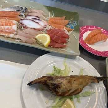 Fuji Sushi Buffet - Assorted large platter. Skip the octopus! Too tough. - Japanese Near Me - Concord, California Fuji Sushi Buffet - Assorted large platter. Skip the octopus! Too tough. - Japanese Near Me - Concord, California