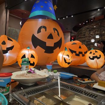 Haidilao Hot Pot Arcadia - Halloween decorations. - Chinese Near Me - Arcadia, California