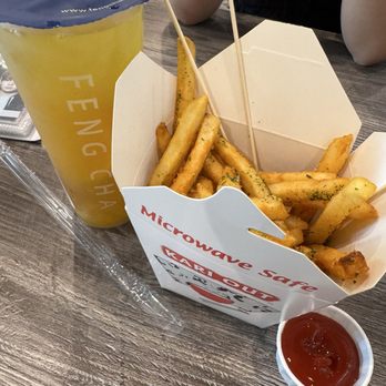 Feng Cha - Milpitas - D4. The Citrus Lord G5. Garlic Fries - Desserts Near Me - Milpitas, California Feng Cha - Milpitas - D4. The Citrus Lord G5. Garlic Fries - Desserts Near Me - Milpitas, California