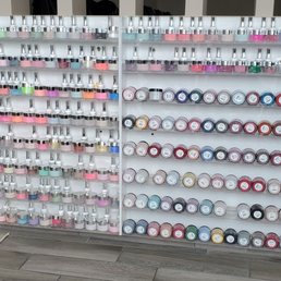 Lots of dip powders to choose from Lots of dip powders to choose from