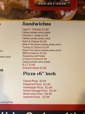 Menu photo 2 Lakeview Burger Mabank, TX