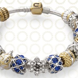 The Keeping Room - Here's a great example of a Holiday Chamilia Bracelet!