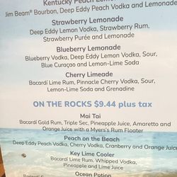 Captain's Cafe - Very nice looking drinks