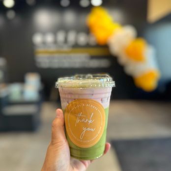 Sips & Scoops Handcrafted Coffee - Strawberry Matcha Latte with oatmilk - Coffee & Tea Near Me - Sacramento, California Sips & Scoops Handcrafted Coffee - Strawberry Matcha Latte with oatmilk - Coffee & Tea Near Me - Sacramento, California