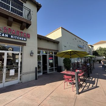 Cali Spartan Mexican Kitchen - Outside seating - Mexican Near Me - San Jose, California