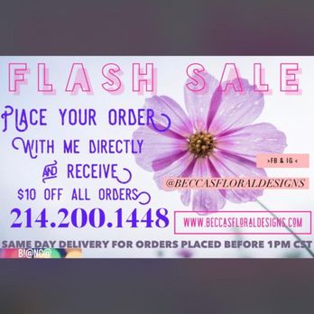 Becca's Floral Deisgns - Flash Sale for prom corsages!!! - Floral Designers Near Me