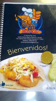 Menu photo 2 Tacos Cabo Puebla, PUE