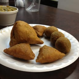 Samosas and kachori Samosas and kachori