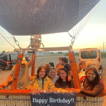 Cielo Balloons - Birthday celebration - Hot Air Balloons Near Me - Temecula, California