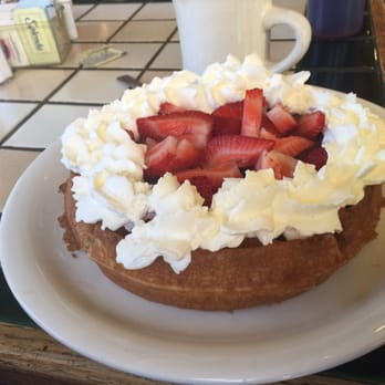 Coffee Pub - Strawberry Belgian waffles - Breakfast & Brunch Near Me - Las Vegas, Nevada