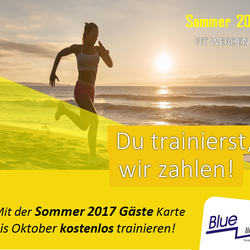Blueline - Die SMMER AKTION 2017 Starte jetzt durch!