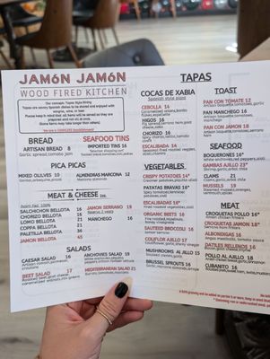 Menu photo 4 Jamón Jamón Henderson, NV