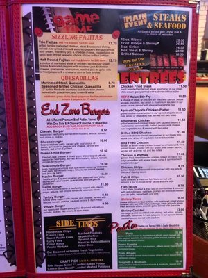 Menu photo 5 Refz Sports Bar & Grill Guymon, OK