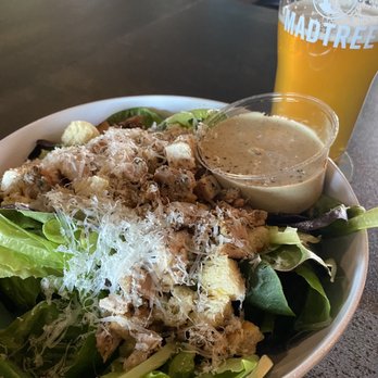 MadTree Brewing - Caesar salad with chicken - large - Breweries Near Me - Cincinnati, Ohio