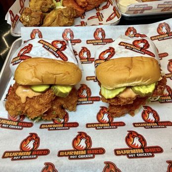 Burnin Bird Hot Chicken - Sandos - Chicken Shop Near Me - Washington, DC, District of Columbia